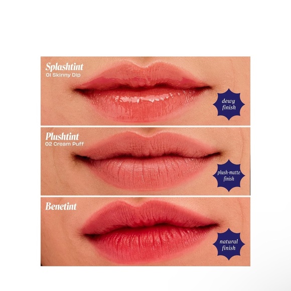 ❗️NEW❗️Benefit ‘Fuzzy Slippers’ Plushtint Moisturizing Matte Lip Tint - Picture 9 of 11